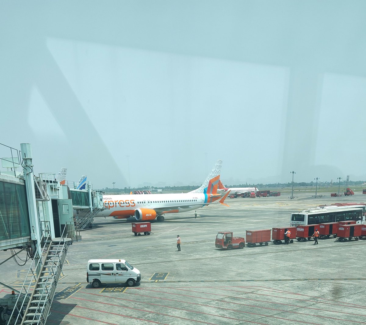 Experienced wonderful hospitality and warm service by Ms Tanaya and team on @airindia #AI788. Also sighted #AirIndiaExpress at #Kolkata
 airport #ThankYou #AirIndia #Andaman