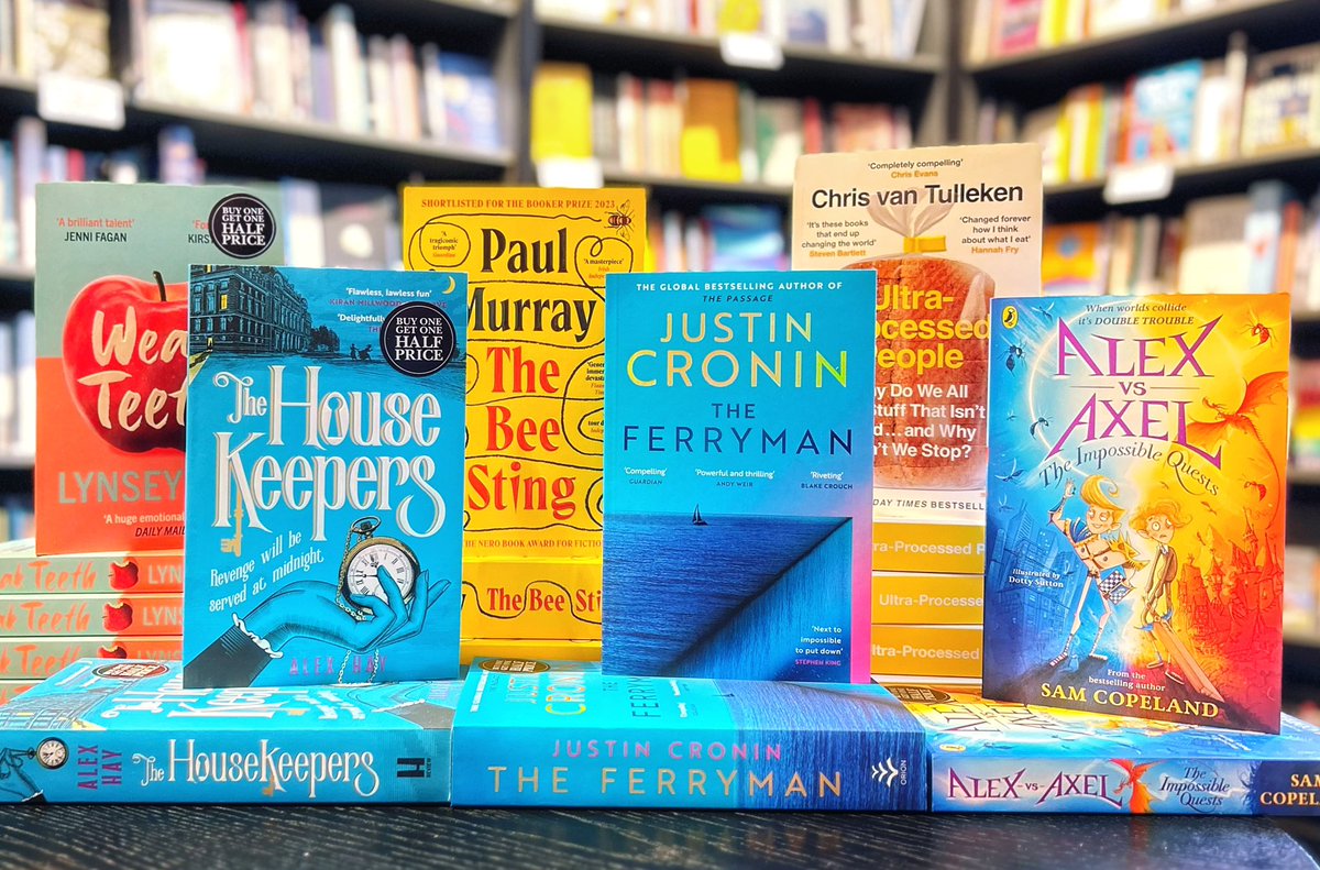 May brings new Books of the Month 🎉 They are the pick of new publishing & packed with remarkable characters for you to meet! Find out more… 🧵