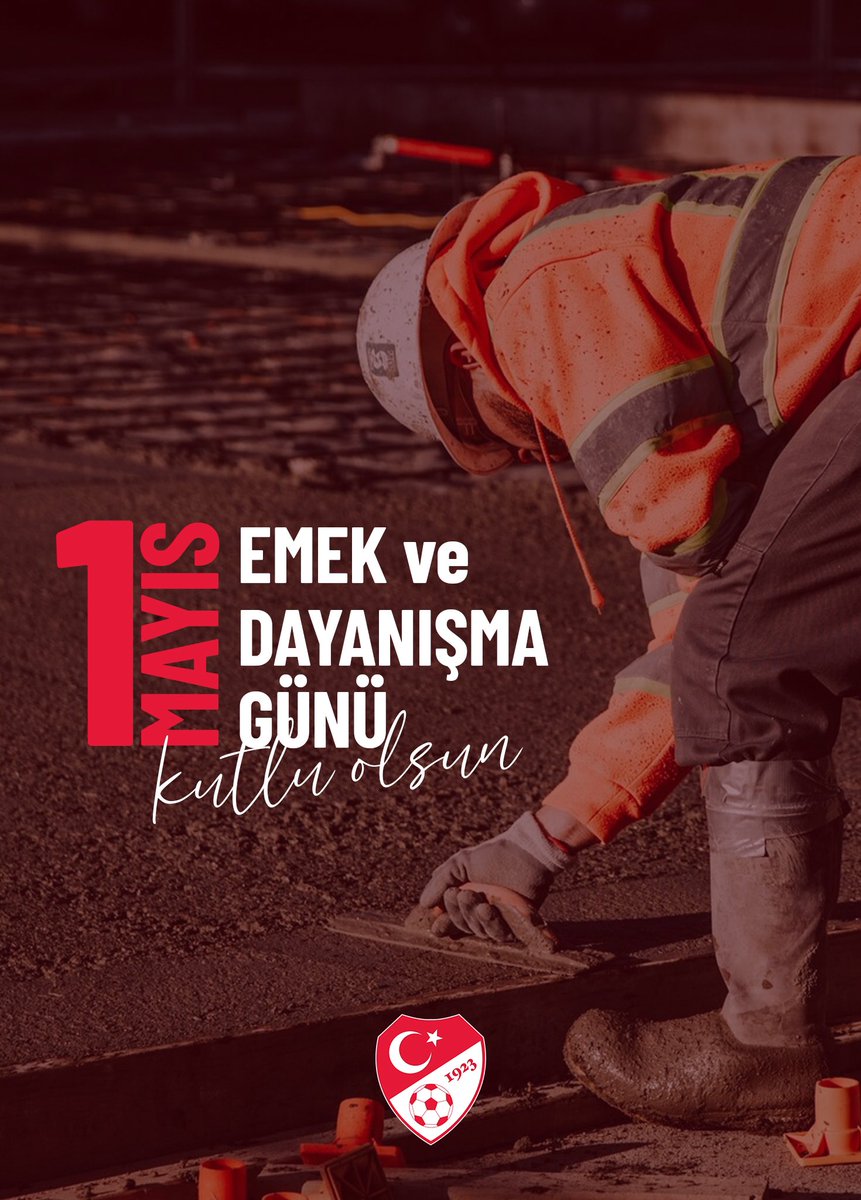 1 Mayıs Emek ve Dayanışma Günü kutlu olsun.