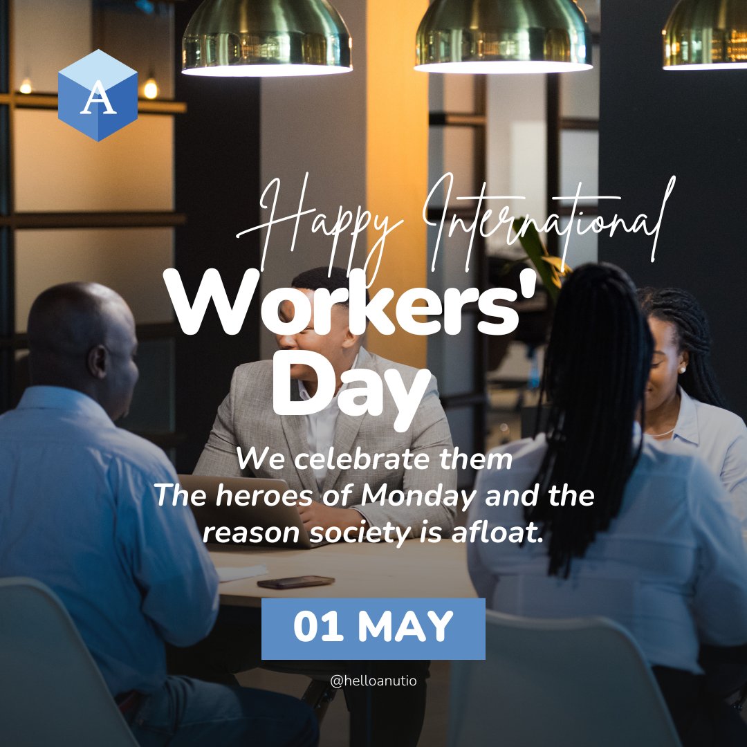 May 1st was chosen for a reason.👀

🥇A day set out for the heroes of Monday.

Let's honor their tireless efforts and dedication to making our world a better place.

Happy International Workers' Day 🎊🎉🥳

#internationalworkersday #mayday #workersrights #workers #labormovement