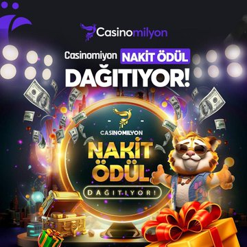 🌀 100₺ NAKİT ÖDÜL 🌀 ✨ 50 #CasinoMilyon’luyu 100₺ Nakit Ödül Bekliyor ! 💫 Belkide biri sensin ! Detaylar için promosyon sayfasına göz at ! Kazandıran adres🌟 t2m.io/casinomilyoncom