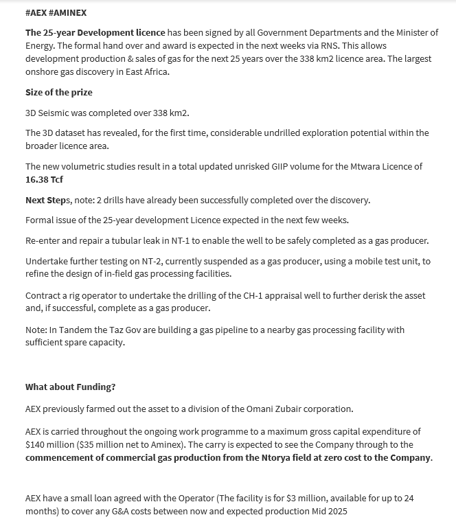cperkin99's tweet photo. #AEX #AMINEX A cheat sheet detailing what's next and why it's £0 cost to AEX https://t.co/k0mKStVdkO