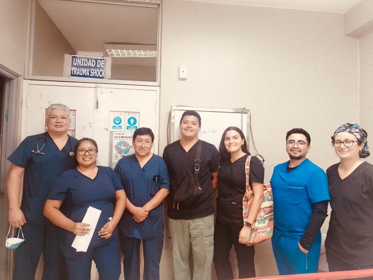 Se nos va un mes lleno de aprendizaje . Este mes nos acompañaron Residentes de Emergencia de Chile 🇨🇱, Trujillo y Lima. A continuar con lo aprendido en sus sedes y a seguir difundiendo el ultrasonido 🚨 🏥  #POCUSFIRST <a href="/AngelFarro1/">Angel Farro 🇵🇪</a> <a href="/Sono_UC/">SonoUC</a> <a href="/DreyfussAndrea/">andrea dreyfuss</a> <a href="/ondasPOCUS/">Ondas de Latinoamérica</a>