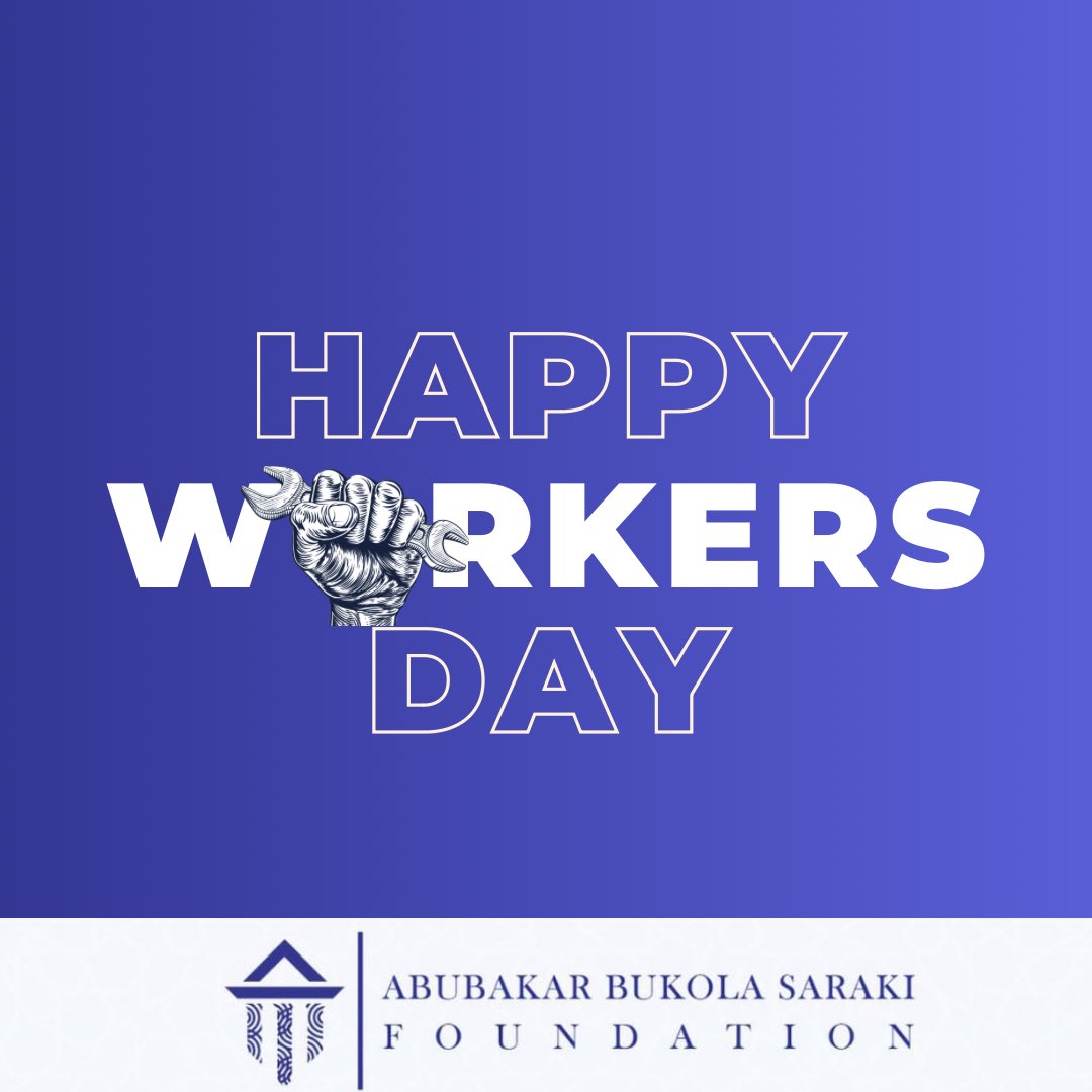 On this #WorkersDay, we honour the hardworking men and women who form the foundation upon which national progress and innovation thrive. Happy Workers Day! #ABSFoundation