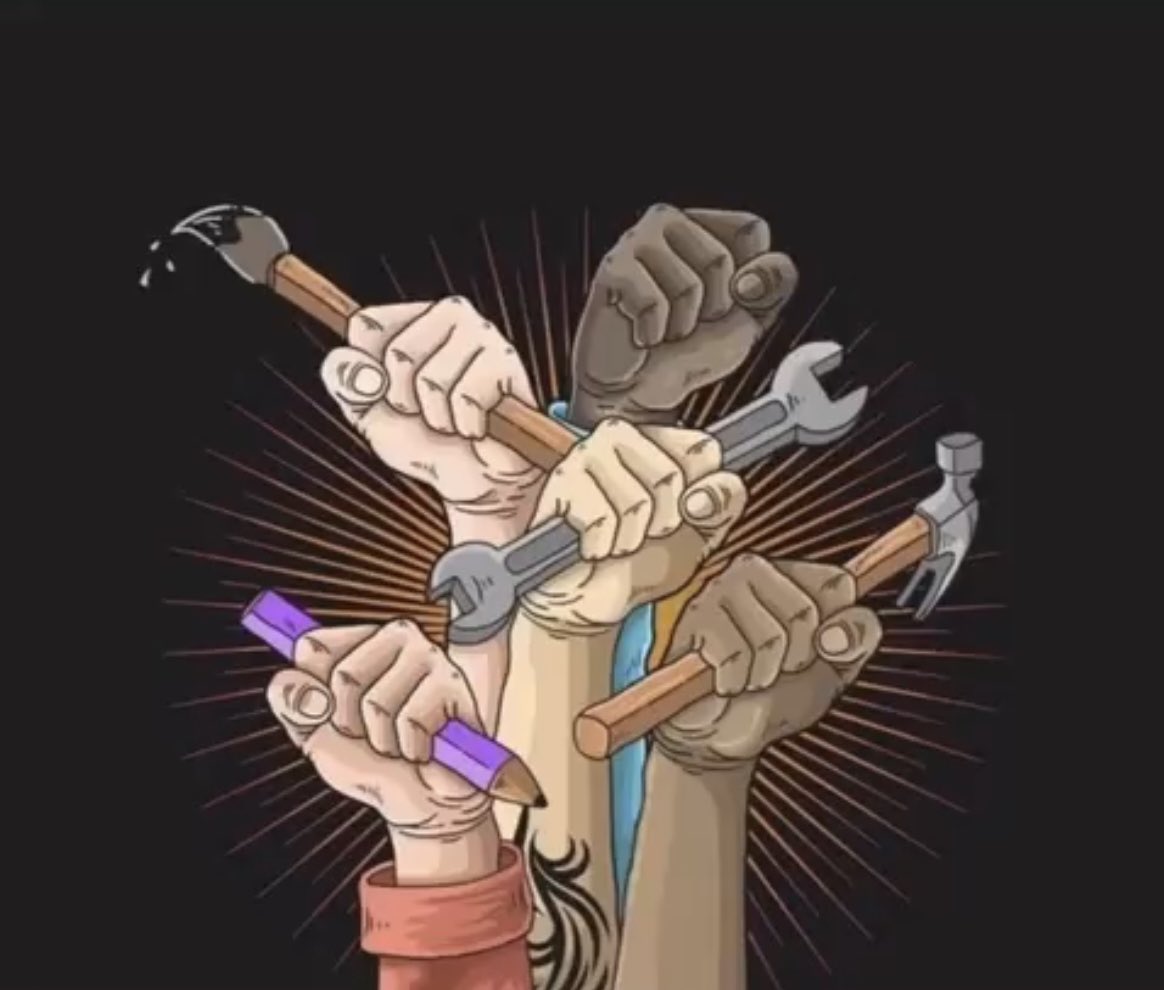 Ne mutlu emek verene,ne mutlu alın teri döküp,evine ekmek götürene…
 #1Mayıs