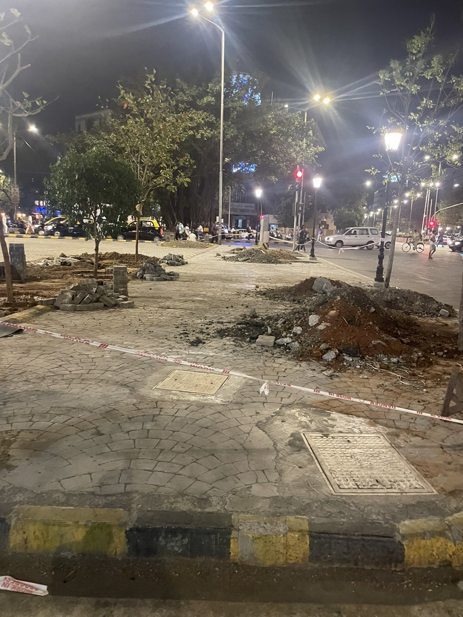 @rahulnarwekar shri rahulji, the only guarantee mumbai needs that BMC does not issue footpath digging rights to anyone. at that too brand new footpaths. can you promise that ? #ModiKiGaurantee #BringingAChange @mumbaimatterz @YaminiYJadhav @mybmc location - opp eros cinema churchgate south mum