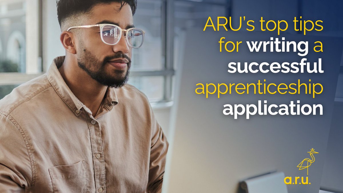 ⭐ Follow the link to find out our top tips for getting your degree apprenticeship application shortlisted 👇 🔗 aru.li/43N9PWV #wednesdaywisdom #toptips #degreeapprenticeships #applicationform