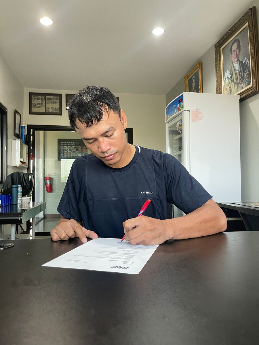 Sitthichai is back. 

Contract signed - it’s a fun one, folks.
#ONEChampionship