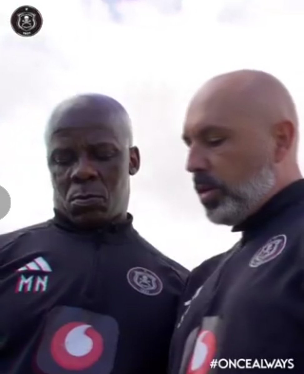 Appreciation post for coach Sergio Almenara & coach Mandla Ncikazi. No controversy, no drama! ☠️❤️