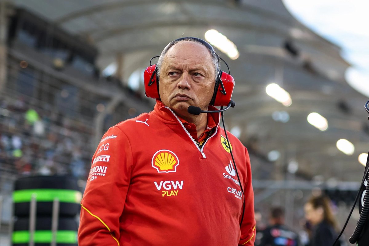 Off Track (@offtrack_fr) on Twitter photo Fred Vasseur depuis son arrivée à la tête de la Scuderia Ferrari : 
- Prolongation de Charles Leclerc 🇲🇨
- Signature de Lewis Hamilton 🇬🇧
- Recrutement de multiples ingénieurs 👨💻 
- Possible arrivée d’Adrian Newey 🆕
Mercato X.X.L du Français 🥶
#F1 Fred Vasseur depuis son arrivée à la tête de la Scuderia Ferrari : 
- Prolongation de Charles Leclerc 🇲🇨
- Signature de Lewis Hamilton 🇬🇧
- Recrutement de multiples ingénieurs 👨💻 
- Possible arrivée d’Adrian Newey 🆕
Mercato X.X.L du Français 🥶
#F1