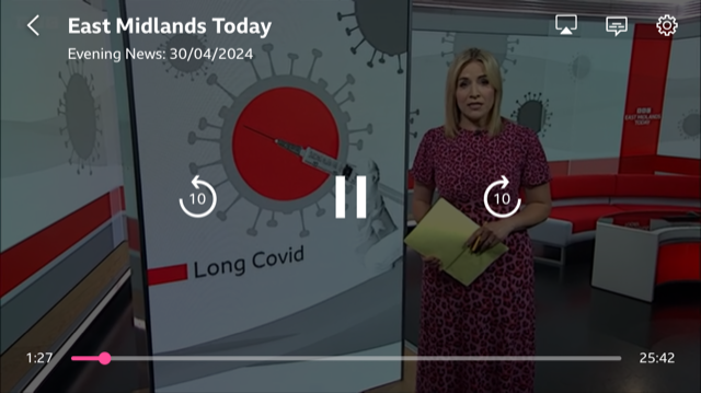 Great to welcome @bbcemt to cover research carried out by the @PHOSP_COVID team here at the #NIHRLeicesterBRC, including a new study seeking to find the first medication to ease symptoms of inflammatory #longcovid. 📺 You can watch it here: bbc.co.uk/iplayer/episod…