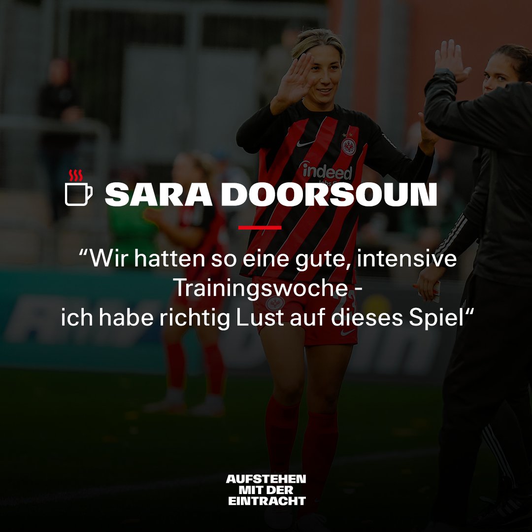 🌟🎧 Sara Doorsoun zu Gast in 'Aufstehen mit der Eintracht' vor dem entscheidenden Spiel um die Königsklasse! 👉 fans.eintracht.de/erleben/podcas… #SGE @EintrachtFrauen