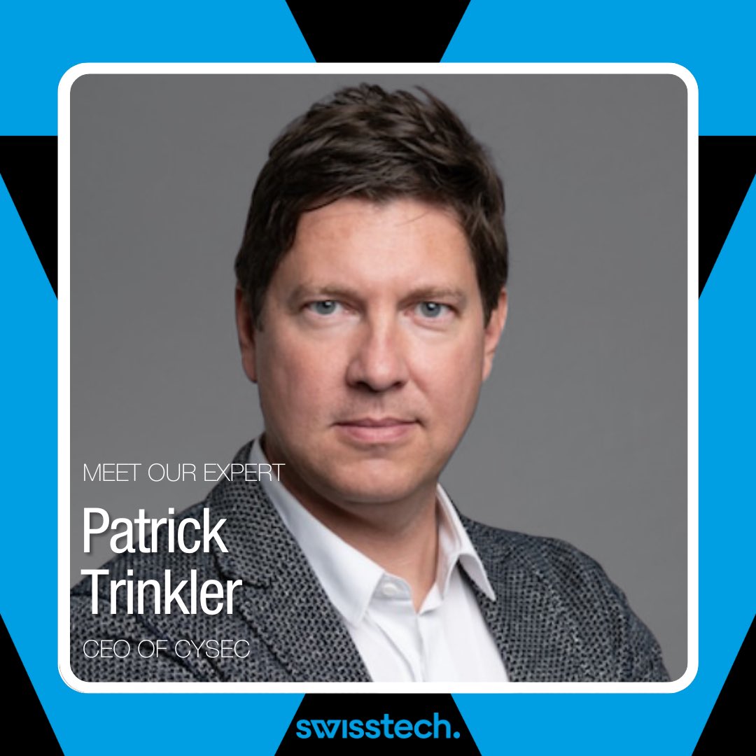 Excited to welcome Patrick Trinkler, CEO of🇨🇭company CYSEC, a global data security leader, to our #swisstech pavilion at #Impact24! With his expertise in quantum computing & cryptography, Patrick drives innovation in cybersecurity 💻🔒 Read more: impactcee.com/impact/2024/sp…