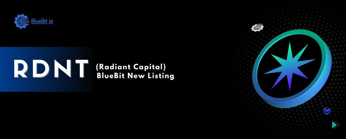 We welcome @RDNTCapital addition to our spot market, trade RDNT/USDT on #BlueBit. 🚀 

   🔹 Trading pair: RDNT/USDT
   🔹 Trading will open on 2024-05-02 at 14:00 (UTC)
   🔹 Deposit will open on 2024-05-02 at 12:00 (UTC)
   🔹 Withdrawal will open on 2024-05-03 at 12:00 (UTC)