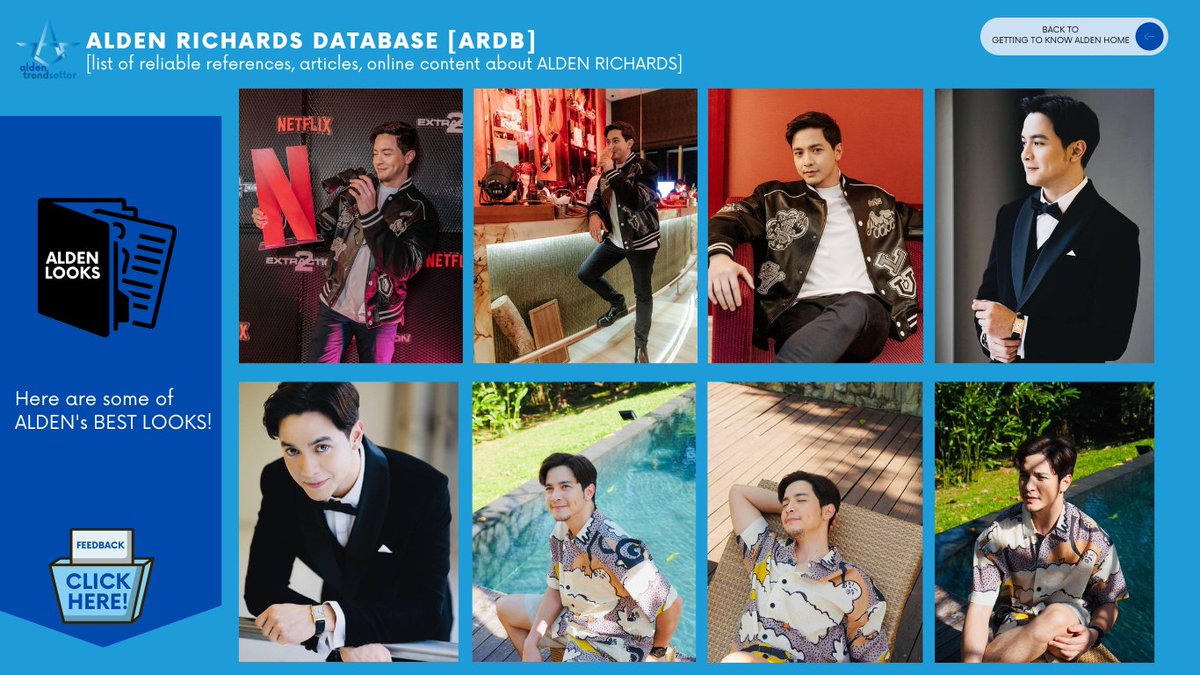 We saw some ALDEN gwapo shots from your posts, ATeam 🥰 Did you know that we also have a collection of ALDEN LOOKS in our ALDENRichards portal 😉 Check them out here 😍 aldenrichards-ats.my.canva.site/looks#looks ENJOY! ❤️ @aldenrichards02 #ALDENRichards