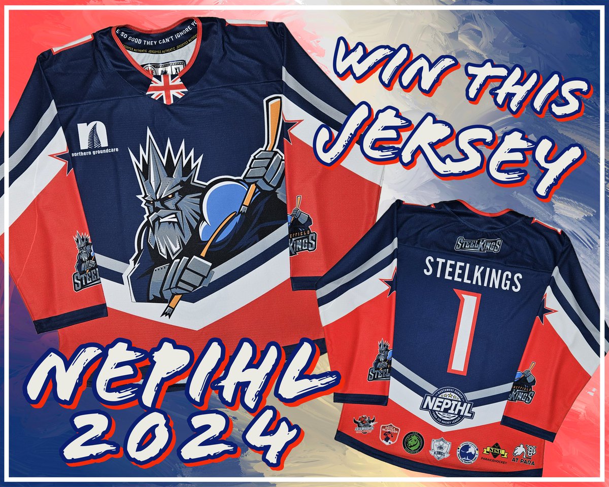 👑 WIN A JERSEY 👑 

Want to win a limited edition 2024 Sheffield Steelkings @NEPIHLofficial jersey... 

Here's your chance:
raffall.com/356481/enter-r…

#HailToTheKings 👑 #SheffieldSteelkings
#ParaIceHockey #GrowingTheGame #HockeyIsForEveryone