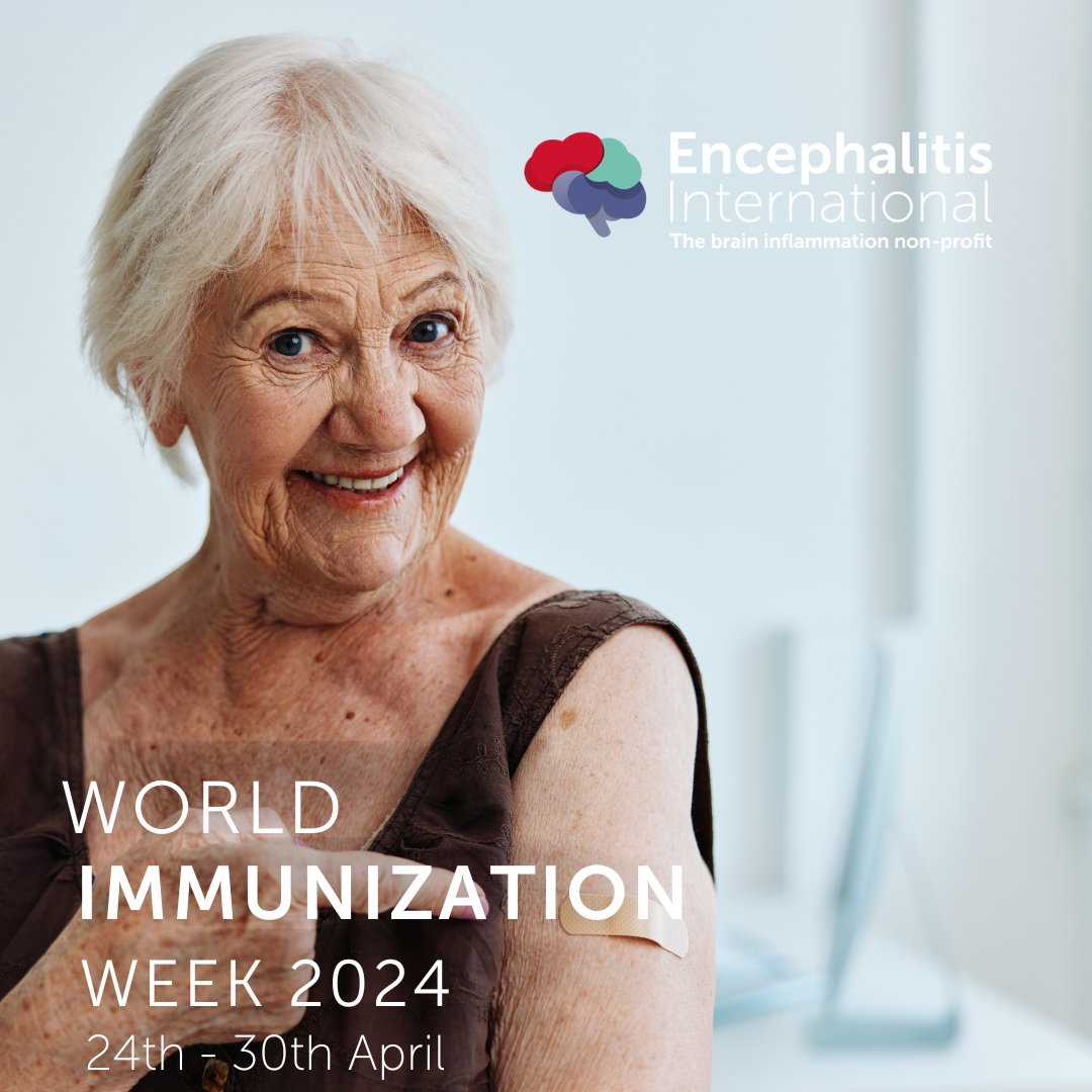 It's the end of World Immunization Week, but the message of vaccination remains vital! This week, Encephalitis International focused on raising awareness about the critical role of vaccines in preventing encephalitis. Learn more at encephalitis.info/vaccine-campai…