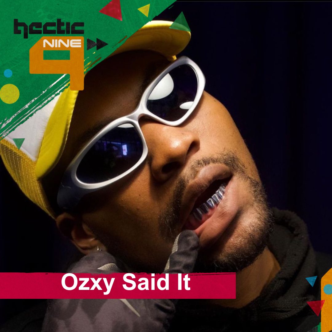 HAPPY HOLIDAY BESTIES.

PLEASE CATCH @ozxy_said_it LIVE ON #HecticNine9 TODAY FROM 16:30-17:00 ON SABC2.

SEE YOU THERE.

#TraceStudios #HecticNine9 #SABC2 #SmartNINE9