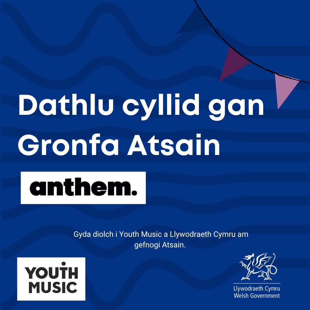 Thank you @Anthem_Cymru for supporting music workshops for young people @SwanseaMAD! 🎵