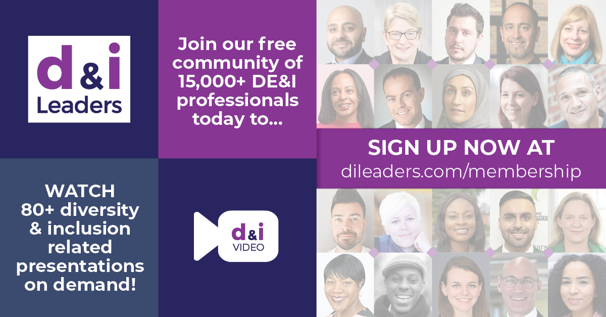📽 Watch 80+ free #diversity & #inclusion presentations & conversations on demand! Join the free d&i Leaders community of 15,000+ DE&I professionals today to access. 
1️⃣  First sign up here - dileaders.com/membership/
2️⃣  Then click link to view - dileaders.com/blog/category/…
#DILeaders