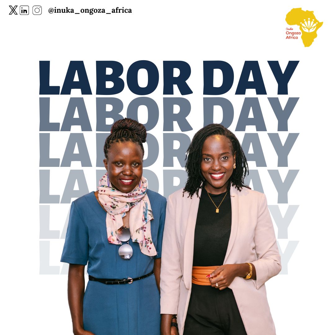 Happy Labour day💪🏾

'Before the reward there must be labour. You plant before you harvest. You sow in tears before you reap joy.' ~ Anonymous.

#AriseLeadAfrica #INOZAImpact