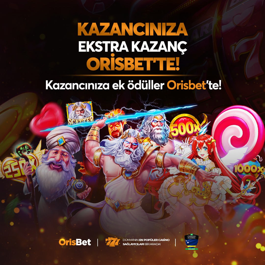 🔥ORİSBET İLE KAZANCINIZA EKSTRA KAZANÇ! 📣 MAYIS AYI BOYUNCA Slot Oyunlarında 500X Ve Üzeri Kazanç Sağlayan Üyelerimize Şartsız 2.000₺ Nakit Ödül ▶️ Detaylar : cutt.ly/tlgramgiris ▶️ Giriş: cutt.ly/orisssgiriss