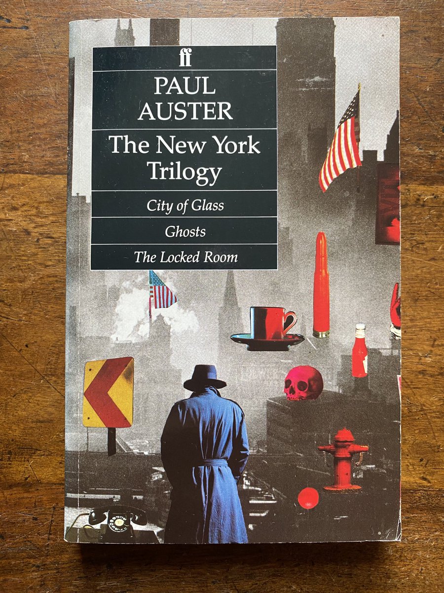 Very sad to hear that Paul Auster has died. Can’t tell you how much his early novels affected me. This, in particular, a book about language, identity, writing, anxiety, and melting into the city. Absolute magic.