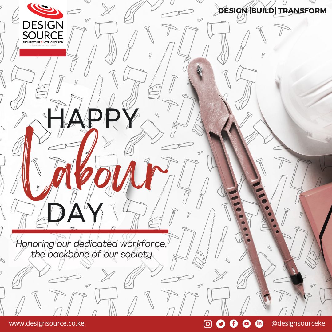 Happy Labor Day! 🛠 Today, we honor the hard work and dedication of all workers, the backbone of our society. Whether you're in the office, on a construction site, or working from home, your contributions are invaluable #LaborDay #DesignSource