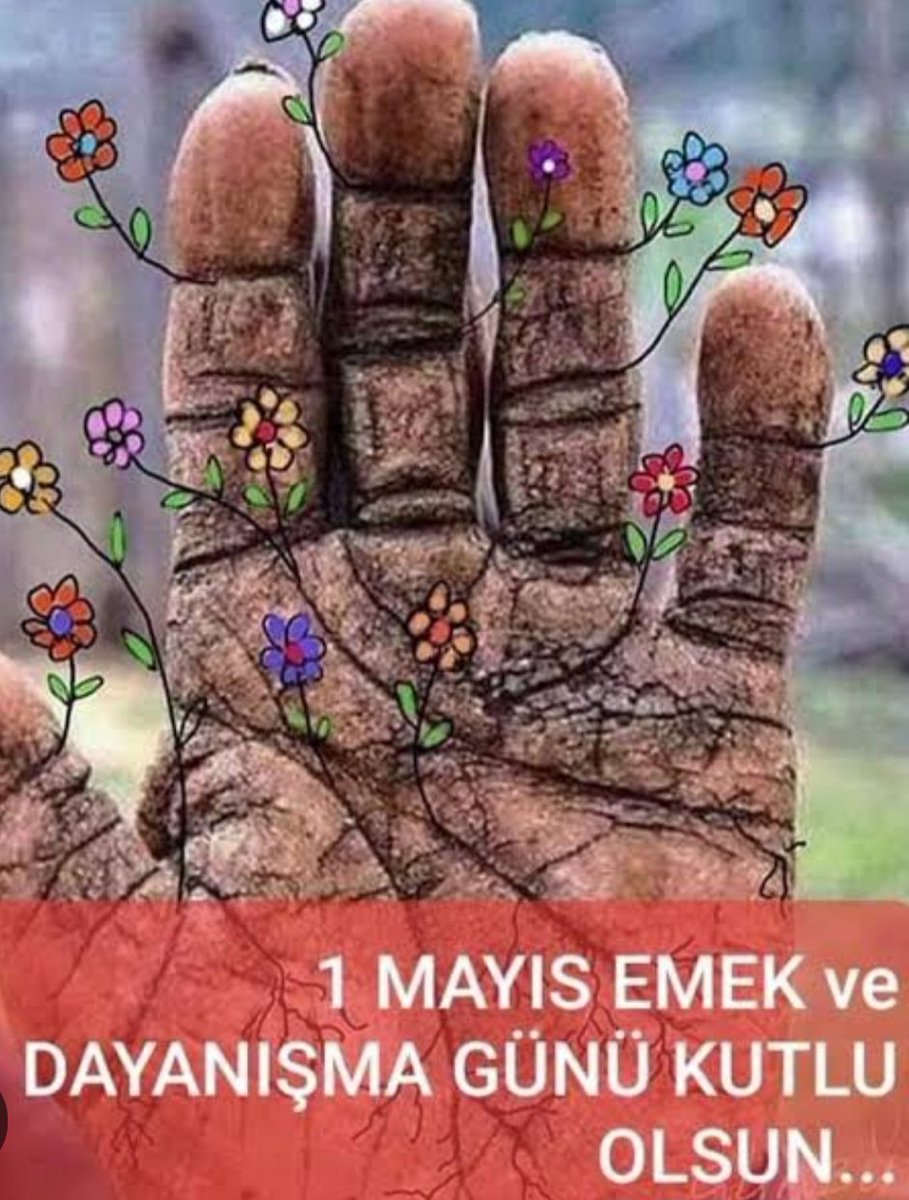 ismailbilgin_17's tweet photo. "Ekmek çok pahalı,  alın teri ve emek ise çok ucuz."
Alın teriyle kazanan, geçinmeye calisan, helal lokma peşinde olan bütün emekçilerin Bayramını kutlarım. İyi ki varlar...
#emekçi
#1MAYIS
#1mayisiscibayrami
#alinteri
#nasirlieller https://t.co/Dx44O2FTly