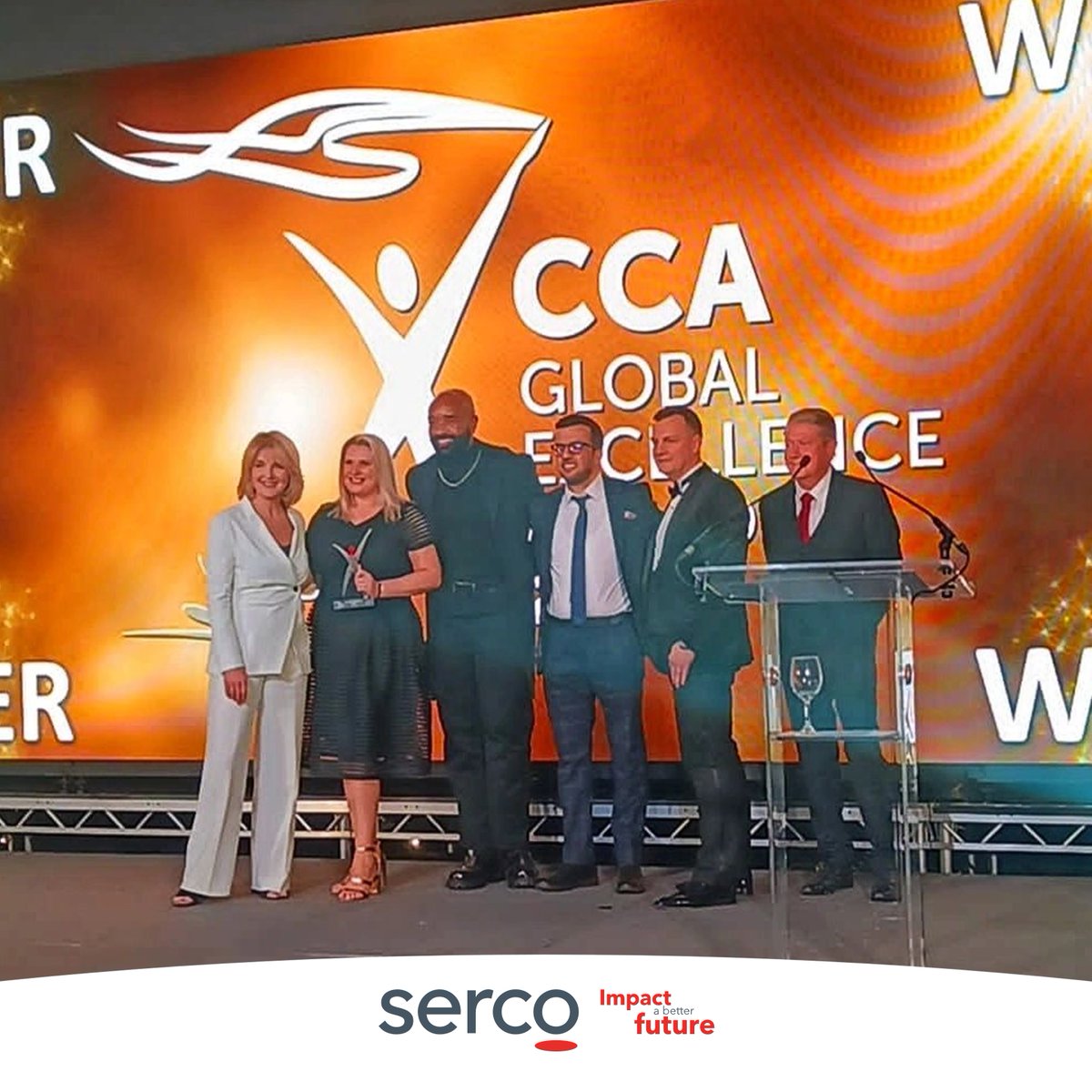 We are delighted to announce that our Serco Wellbeing and Culture team has won the prestigious @CCA_Global 2024 Excellence Awards. A huge well done to the team! #ImpactABetterFuture