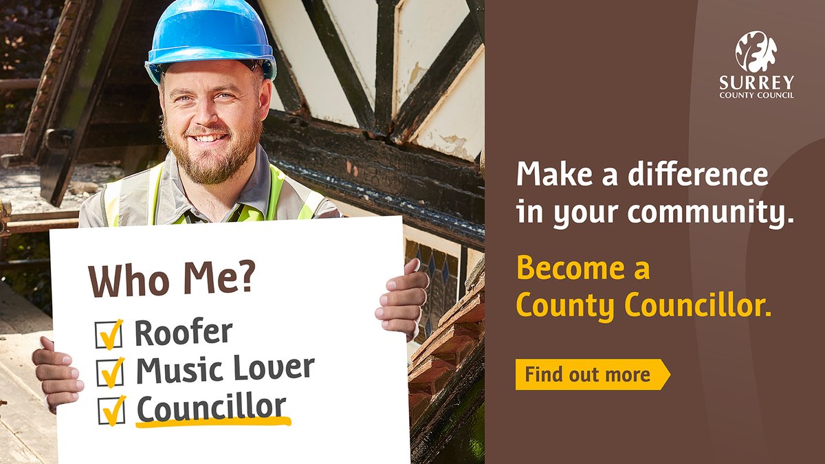 Join us in shaping Surrey's future! 🌟 Become a councillor and make a real difference in your community. Sign up for one of our upcoming events to learn moreand how you can get involved: surreycc.gov.uk/becomeacouncil… @surreylibraries #MakeaDifference #CommunityLeadership
