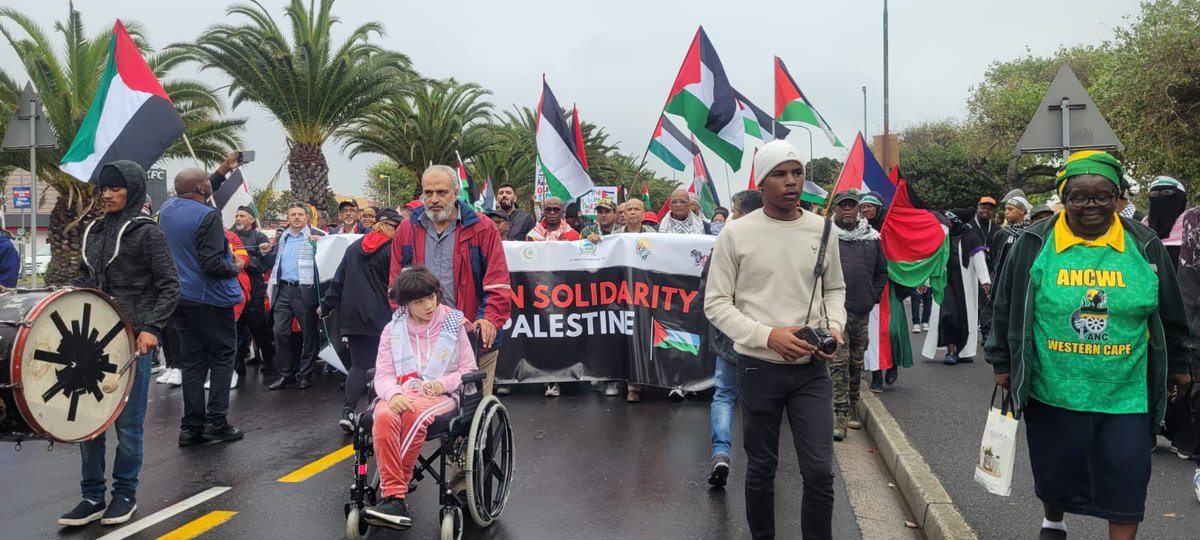 SACP is marching in Cape Town, together with workers on May Day, in solidarity with the people of Palestine. #MayDay #MayDay2024 #InternationalWorkersDay #FreePalestine #VoteANC #VOTEANC2024 #VOTEANC29May2024 #Vote2024