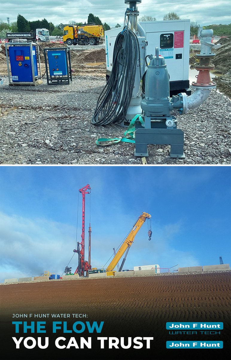 Alert!
John F Hunt Water Tech is proud to deliver essential equipment to the Mercote Hall Lane and Gilson Road SB3 sites for the HS2 project!
Our pumping solutions, along with a Super Silent Generator from John F Hunt Power, will keep operations running smoothly.
#WaterTech #HS2