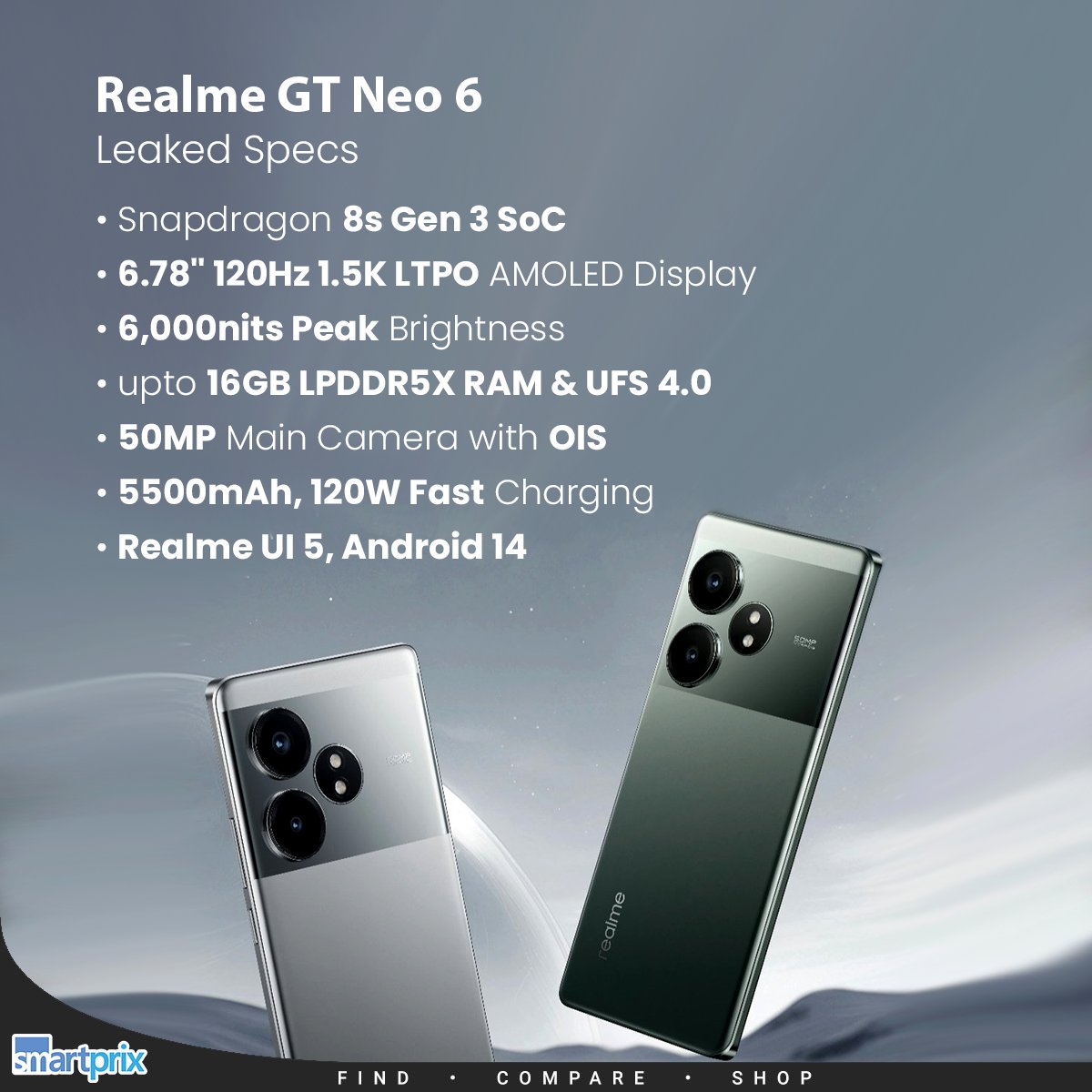 Realme GT Neo 6 to launch with Snapdragon 8s Gen 3 processor smpx.to/HXI1oD

#realme #realmeGTNeo6 #Snapdragon8sGen3