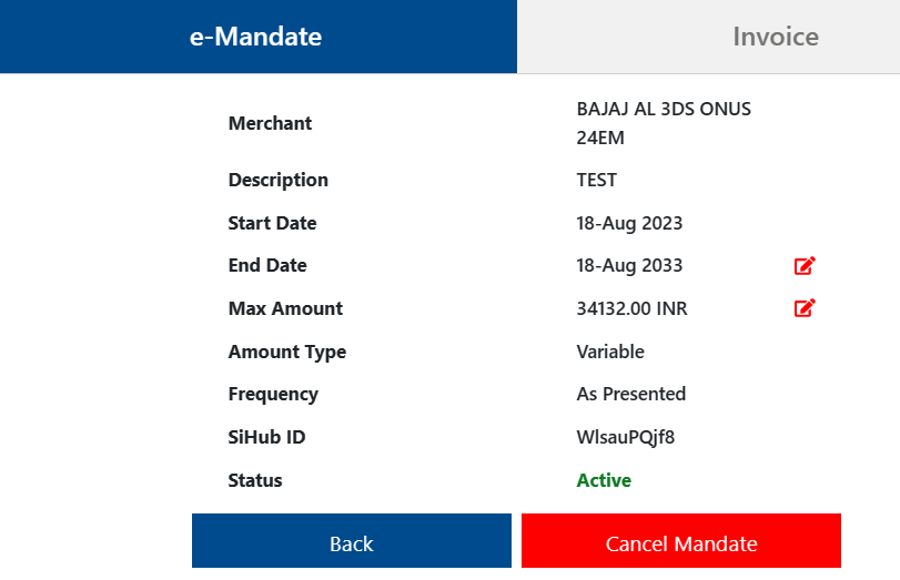 theonlycadi's tweet photo. @HDFCBank_Cares @HDFC_Bank I just looked into my Credit card e mandate and saw that there is a something suspicious.

I don't why it is showing and I have never used any service of Bajaj. 

Need your help. https://t.co/gIatknTMOe