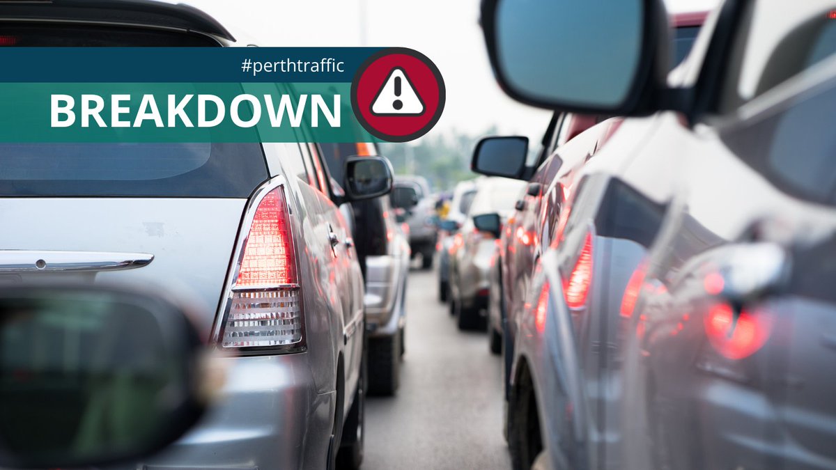 BREAKDOWN – REID HWY EASTBOUND AT ALTONE RD, BENNETT SPRINGS
Vehicle on right emergency lane
Traffic slow on approach conjunction with afternoon peak
travelmap.mainroads.wa.gov.au/Home/List #perthtraffic