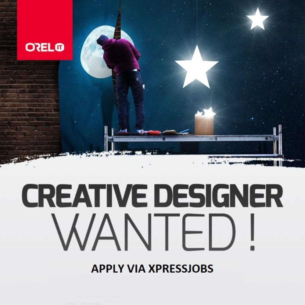 Orel IT is hiring Creative Designer
For more details xpress.jobs/jobs/view/1392…

#OrelIT #hiring #CreativeDesigner #jobopening