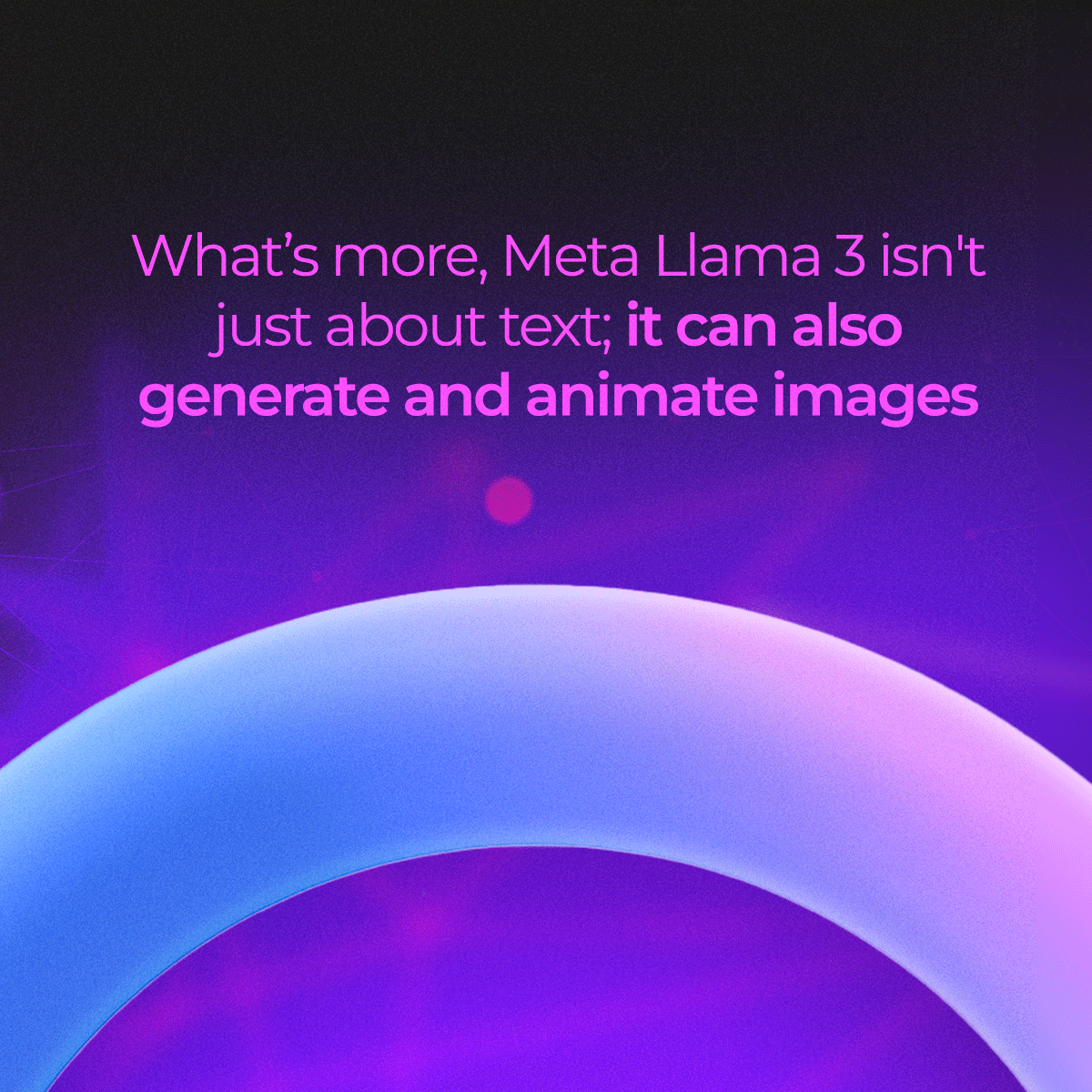 Dataslayers's tweet image. Meta has introduced Meta Llama 3. This feature allows you to access an AI assistant directly from the app's search bar or within group chats, enhancing your ability to gather ideas on any topic. Imagine analyzing posts or generating creative content without ever leaving the app!