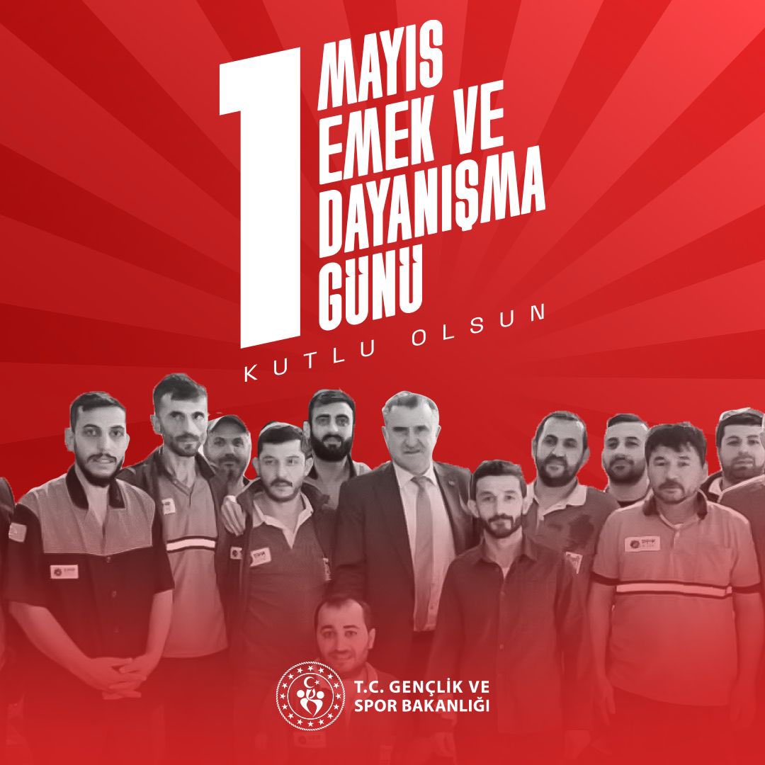 Ülkemizin bugünleri ve yarınları için fedakârca emek veren, alın teriyle ülkemize ve tüm insanlığa değer katan işçi kardeşlerimizin 1 Mayıs Emek ve Dayanışma Günü kutlu olsun.