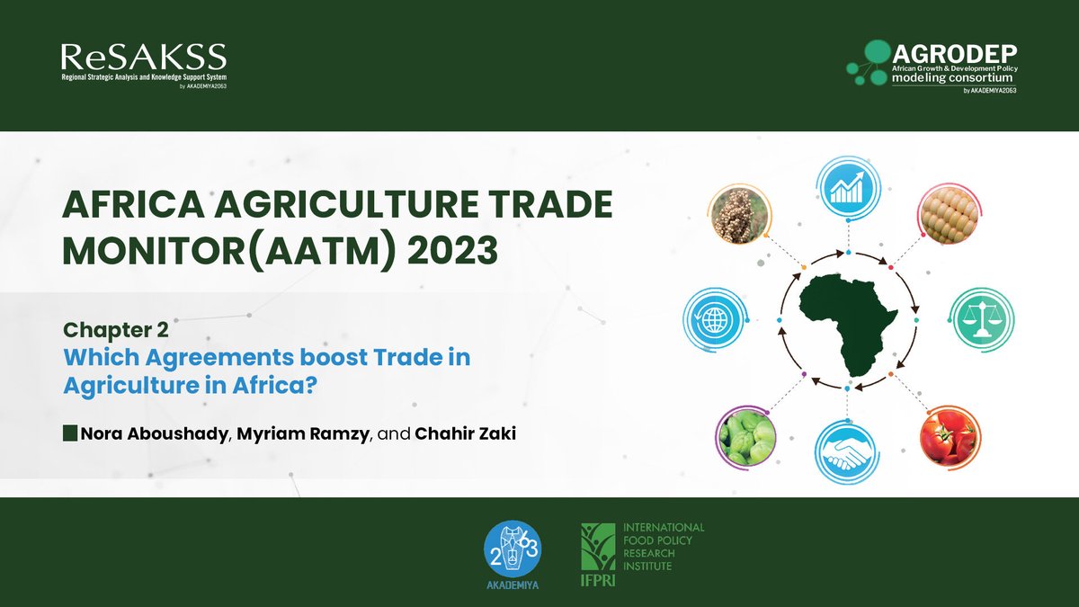 African countries face higher tariffs on exports of key commodities, such as rice, maize, wheat & potatoes, compared with the tariffs applied to their own imports of the same commodities, Chap. #2 of @ReSAKSS #2023AATM finds. Learn more: shorturl.at/CDRV7