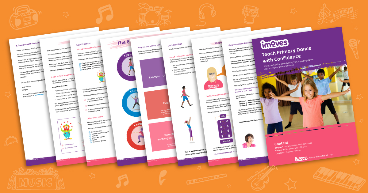 Dance isn't easy for everyone, especially when teaching primary school children. Our dedicated guide is here to help! Packed with tips, advice, and activities to boost your confidence. Download for free - imoves.com/teachers-guide… #dancecurriculum #teachingdance #primarydance