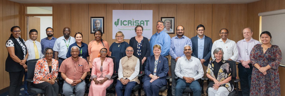 #HappeningNow ICRISAT Governing Board Meeting ICRISAT's 110th Governing Board Meeting is currently in session at our headquarters, reflecting on our 2023 achievements, and shaping strategies to further our impact amidst expanding drylands. With the 2030 deadline for the #SDGs…