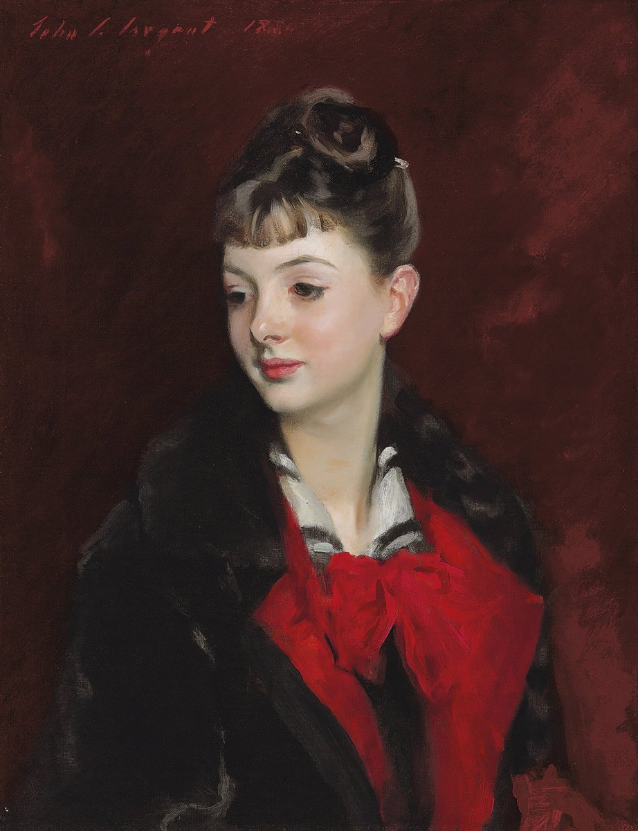 'Mademoiselle Suzanne Poirson'
{1884}
By ~ John Singer Sargent