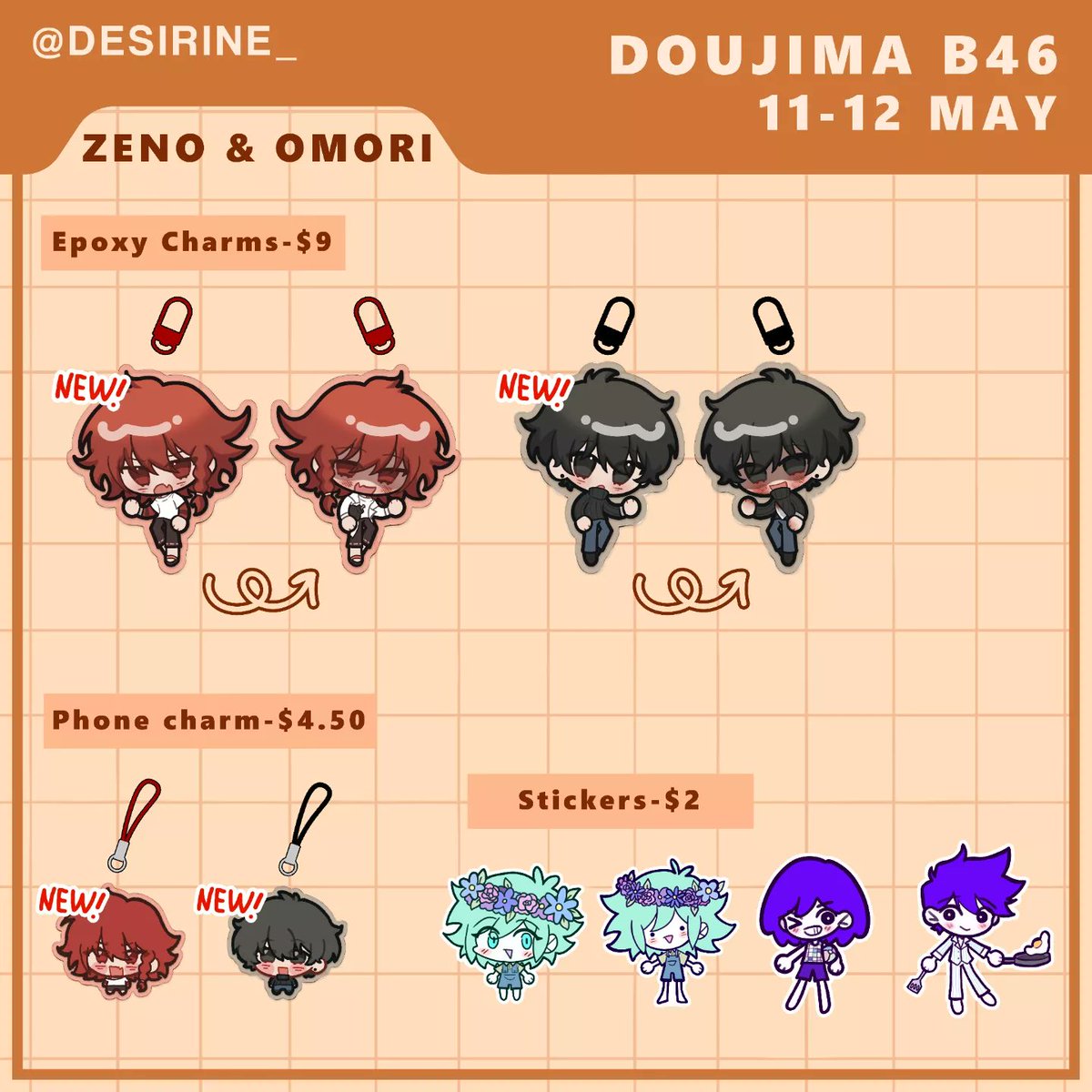 Heres my catalogue for doujima 🔥🔥🔥

Reservations can dm me here or on insta I'll be closing it on 10th may 7pm ❗❗❗
(1/2)
#Doujima2024 #doujima