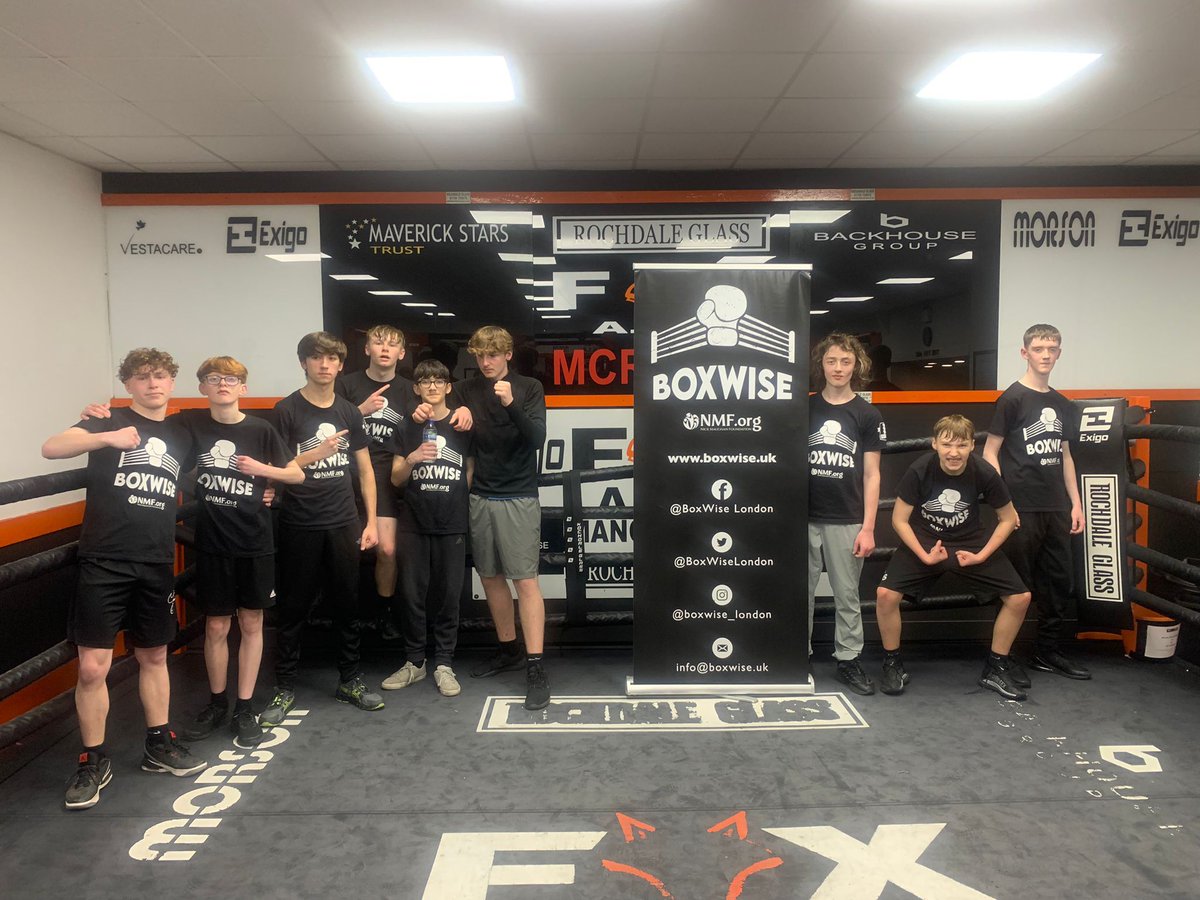 Another brilliant Under 18 session at Fox ABC in Manchester week 🥊 #boxingforgood #empower