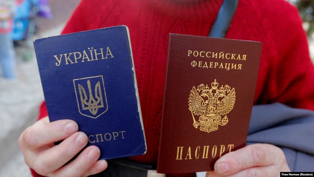 The @UNHumanRights Committee has recognized that the imposition of 🇷🇺 citizenship on residents of the temporarily occupied Crimea constitutes discrimination on the basis of nationality & violates #HumanRights. The Committee also found that 🇷🇺 illegally transfers 🇺🇦 citizens from