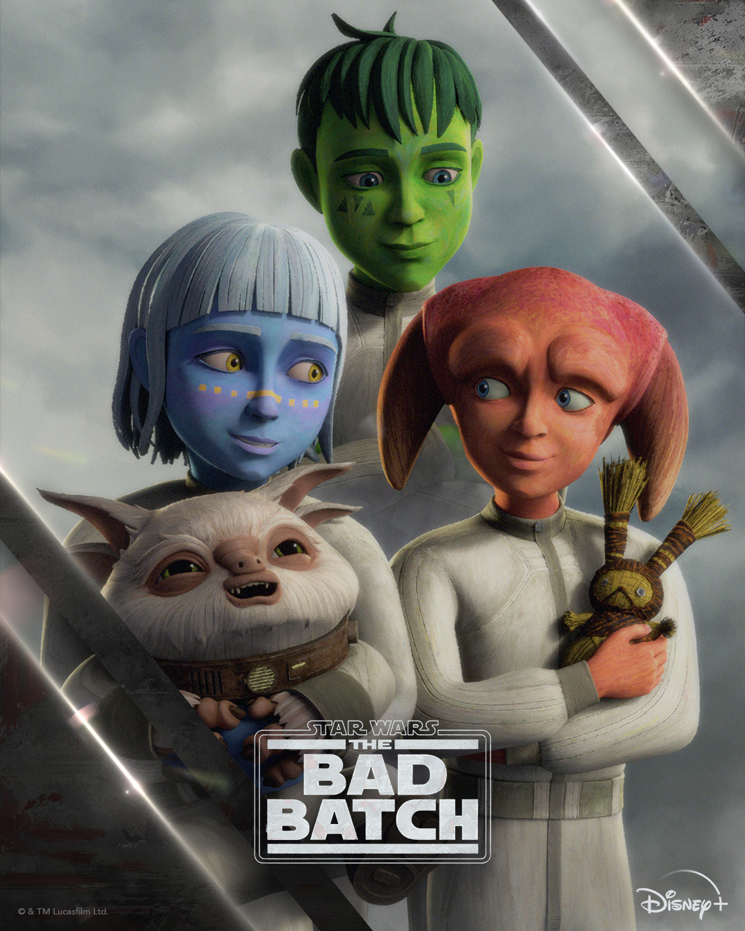 Finale Star Wars Bad Batch karakterposters op Disney Plus België