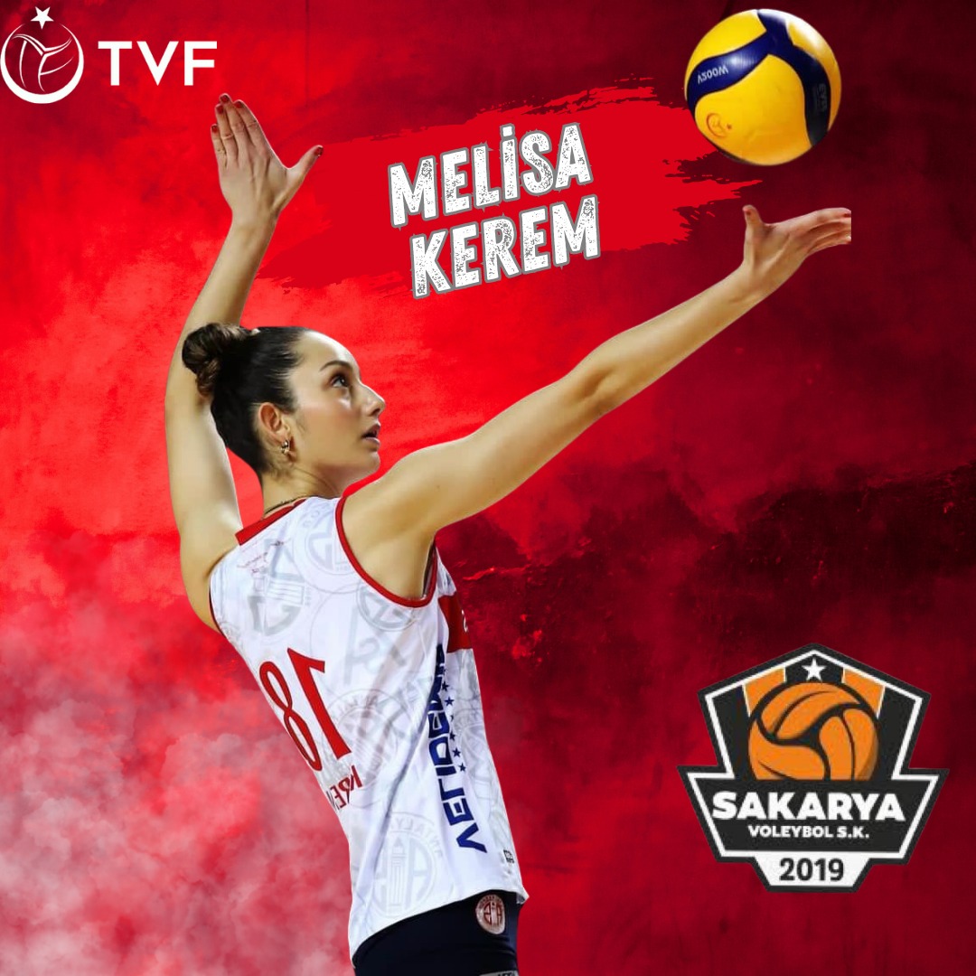 Şampiyon kadromuzda yer alan orta oyuncumuz Melisa Kerem ile 1.Lig'de de beraberiz