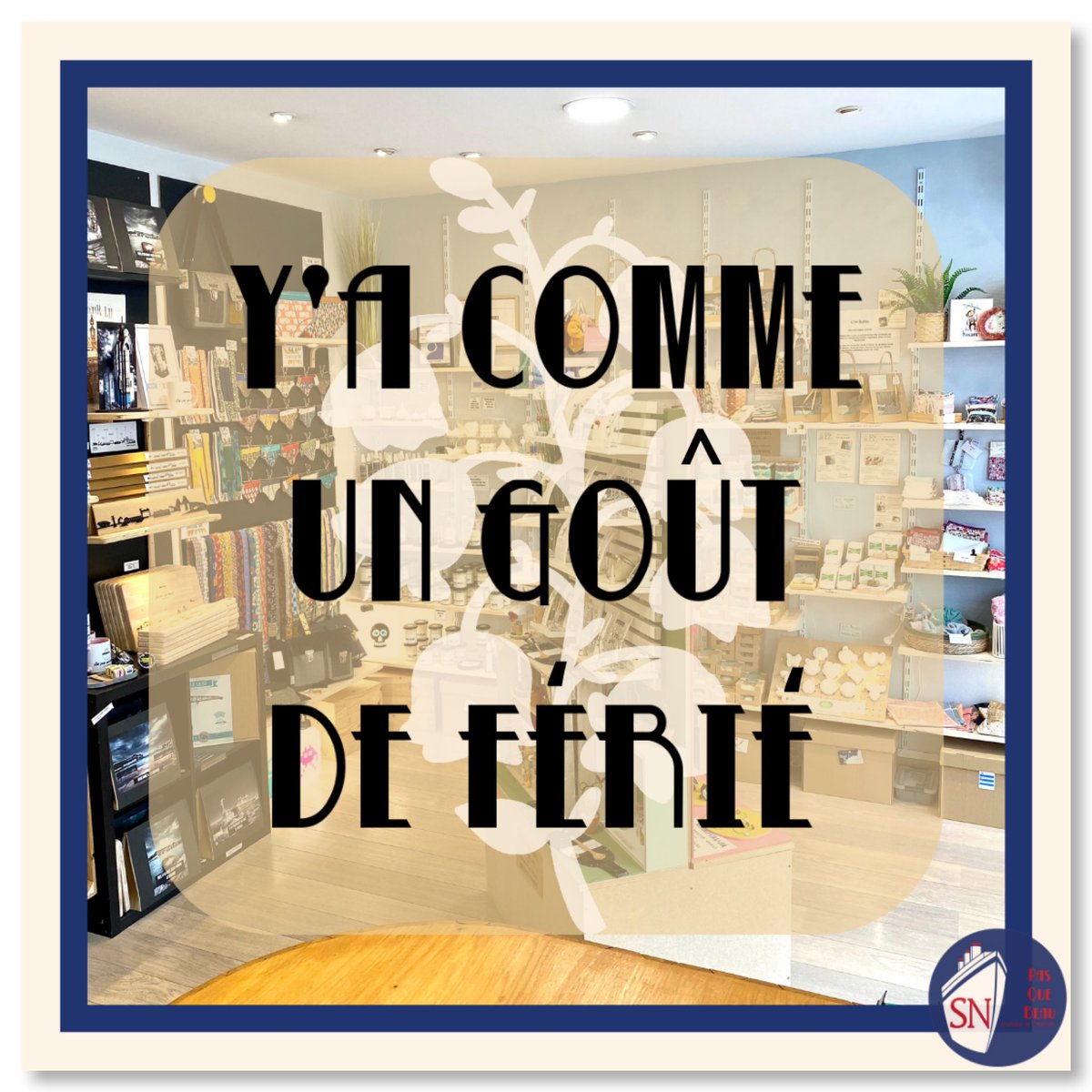 Y’a comme un goût de férié, mais y’a aussi comme une odeur de muguet..!! 
Bonne fête du travail à tous. À demain. 💙🤍♥️ • #pasquebeau #saintnazaire #pasquebeausaintnazaire • #boutiquedecreateurs #createursfrancais #artisanat #faitmain #unique #madeinfrance #savoirfaire