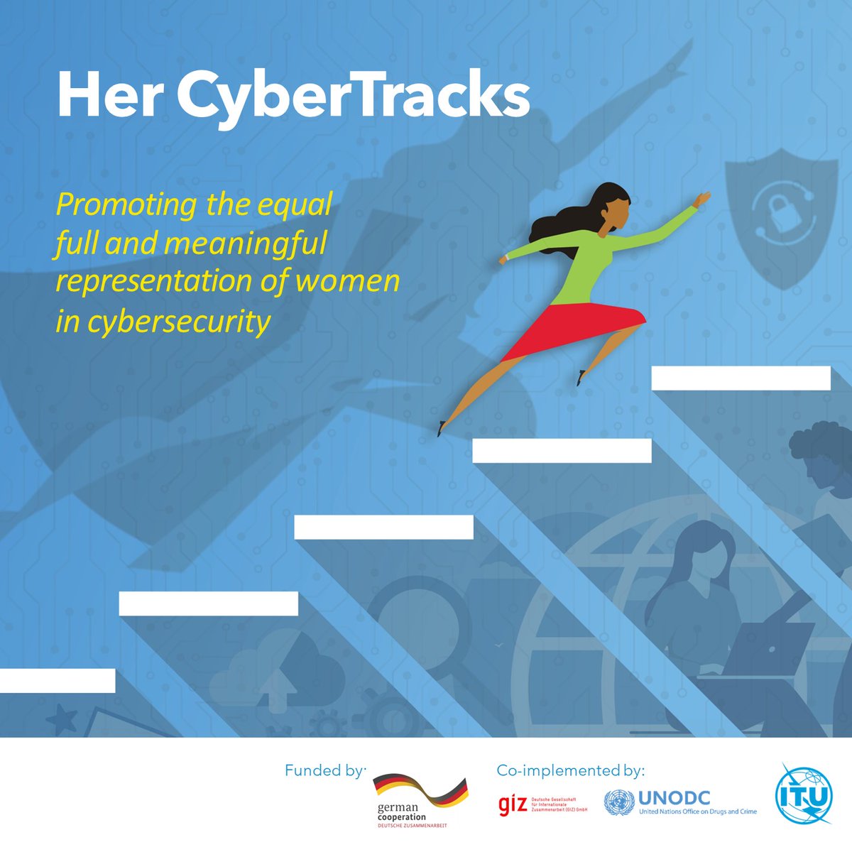 Propel the next generation of #womenInCybersecurity into leadership roles with #HerCyberTracks training, networking and mentorship itu.int/en/ITU-D/Cyber… ⏳ 2 weeks to deadline for applications!